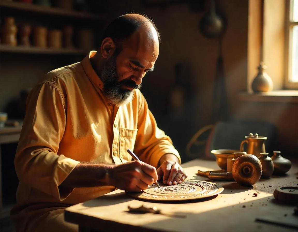 Artisan Crafting Brass